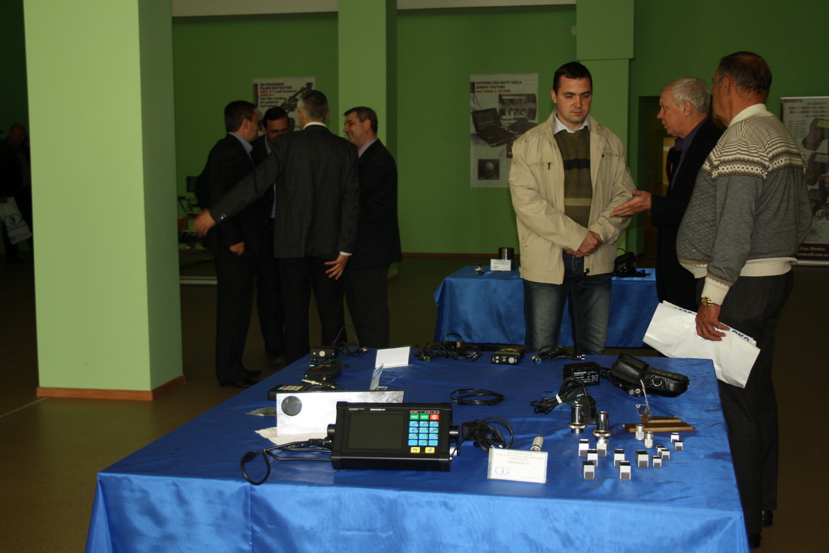 Выставка дефектоскопов, преобразователей и другого оборудования производства OKOndt Group в рамках Конференции «Неразрушающий контроль-2015»