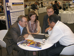 Обсуждение вопросов подготовки персонала НК с фирмой SGS в рамках Всемирной конференции неразрушающего контроля WCNDT-2012