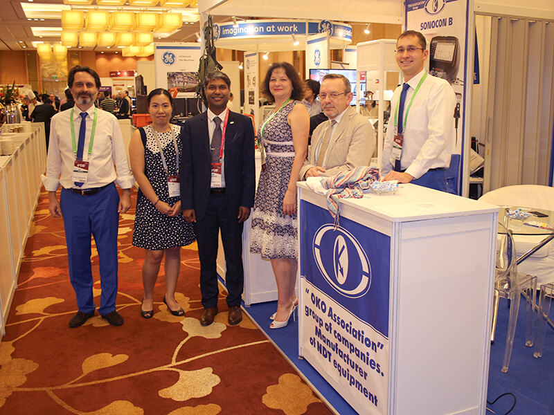 Представители OKOndt Group на 15th Asia Pacific Conference NDT (APCNDT), Сингапур 2017