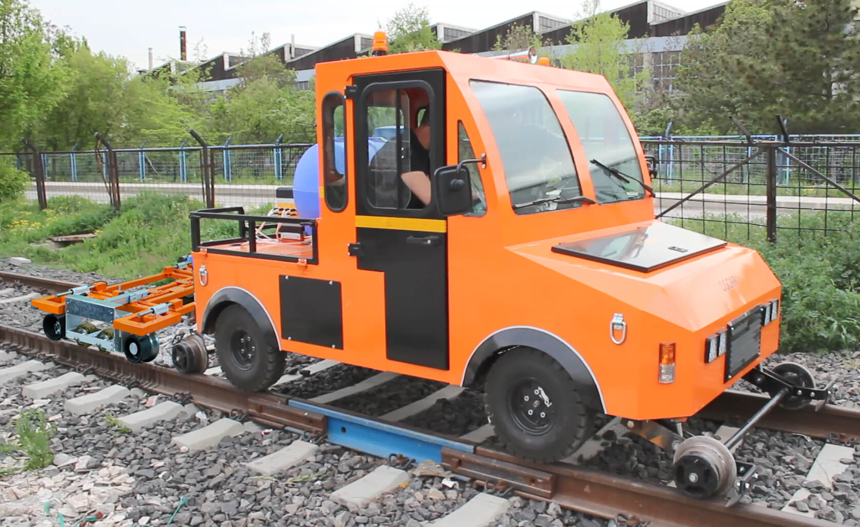 HighSpeed Rails Testing System OKOSCAN UT73HS