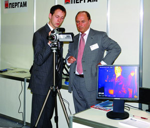Стенд ООО  «Пергам» на Выставке оборудования НК,  2007 год, Киев