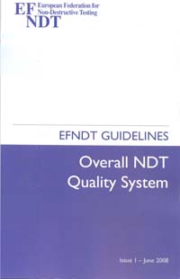 Сборник общих требований к качеству неразрушающего контроля, изданный EFNDT