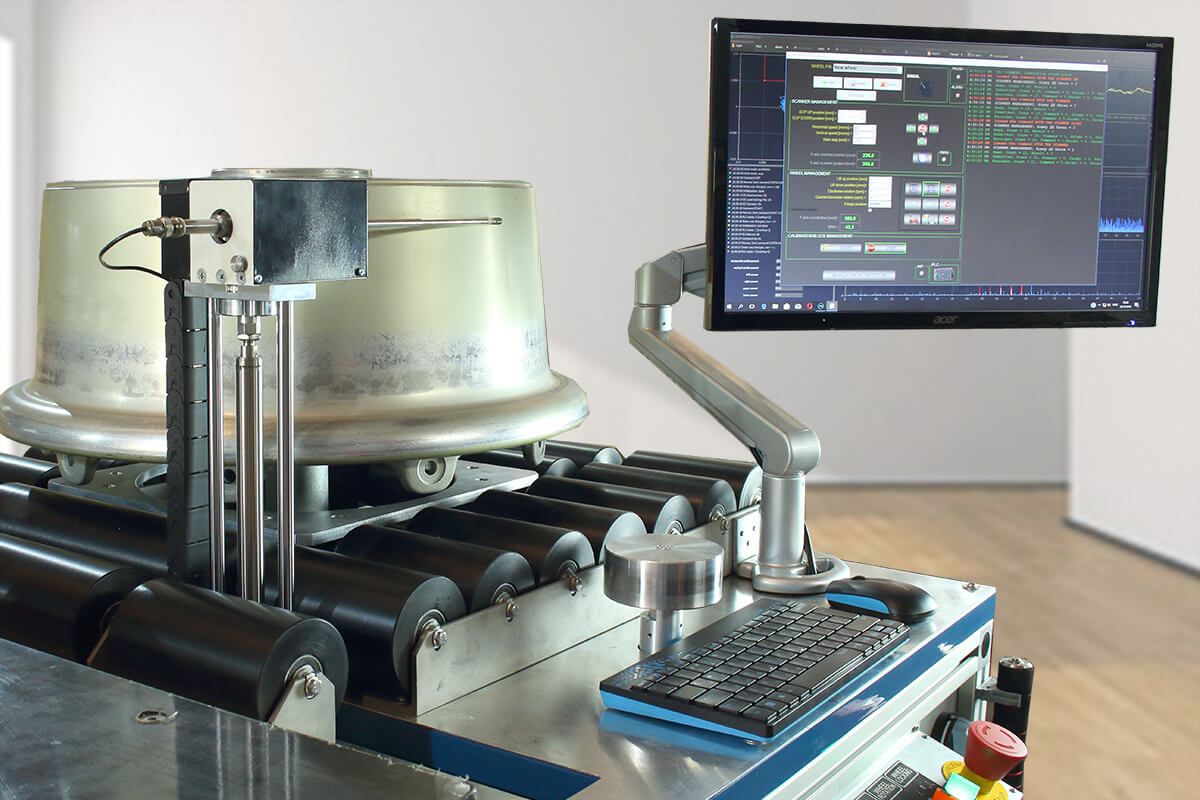 Уникальная система автоматизированного контроля авиационных колес, разработанная  OKOndt Group, - SmartScan