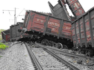 Авария на Российской Западно-Сибирской железной дороге
